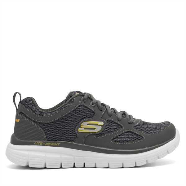 Sneakersy Skechers BURNS AGOURA 52635 CHAR Sivá