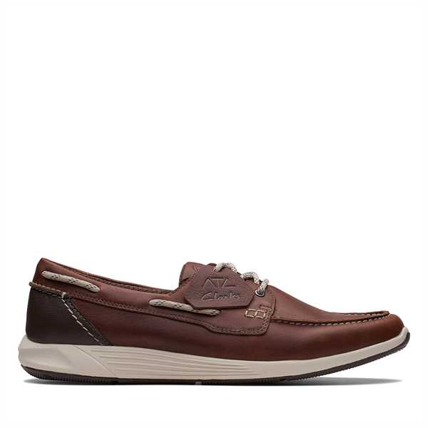 Poltopánky Clarks ATL Sail Go 26170334 Hnedá