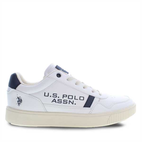 Sneakersy U.S. Polo Assn. Tymes TYMES004 Biela