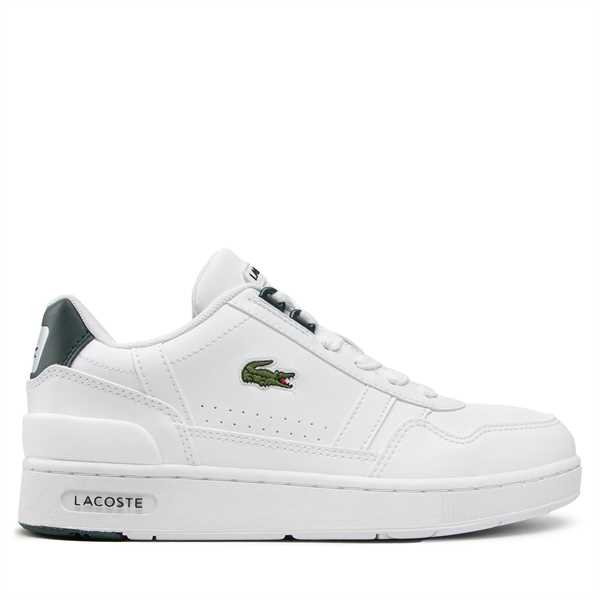 Sneakersy Lacoste T-Clip 0121 1 Suj 7-42SUJ00041R5 Biela