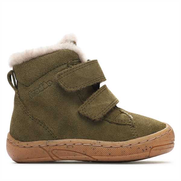 Čižmy Froddo Minni Suede Velcro G2110126-3 M Zelená