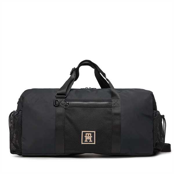 Taška Tommy Hilfiger Th Sport Duffle AM0AM11795 Čierna