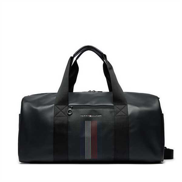 Taška Tommy Hilfiger Foundation Duffle AM0AM12464 Čierna