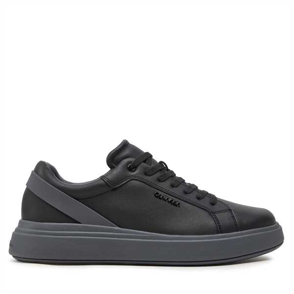 Sneakersy Calvin Klein Low Top Lace Up W/ Stripe HM0HM01494 Čierna