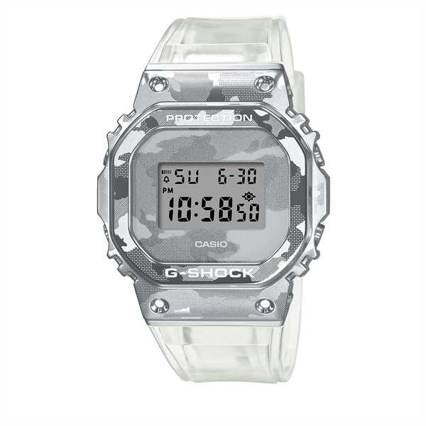 Hodinky G-Shock GM-5600SCM-1ER Biela