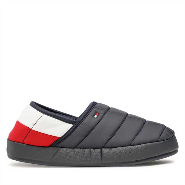 Papuče Tommy Hilfiger Comfort Hilfiger Rwb Homeslipper FM0FM04224 Tmavomodrá