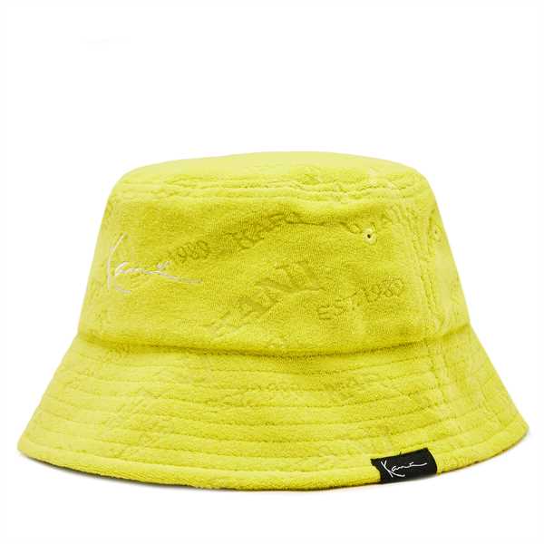 Klobúk Karl Kani Signature Frottee Bucket 7115226 Zelená