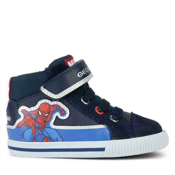 Sneakersy Geox SPIDER-MAN B Kilwi Boy B36A7D 08554 C4226 S Tmavomodrá