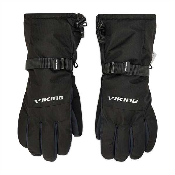 Lyžiarske rukavice Viking Tuson Gloves 111/22/6523 Čierna