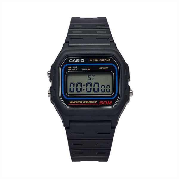 Hodinky Casio Classic W-59-1VQEF Čierna