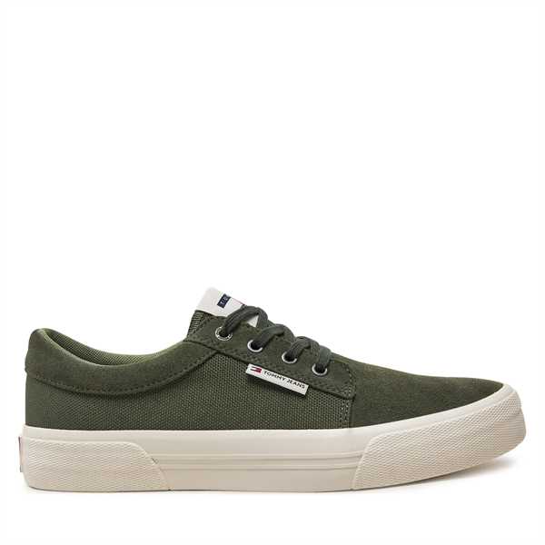 Tenisky Tommy Jeans Tjm Vulc. Skate Derby EM0EM01427 Zelená