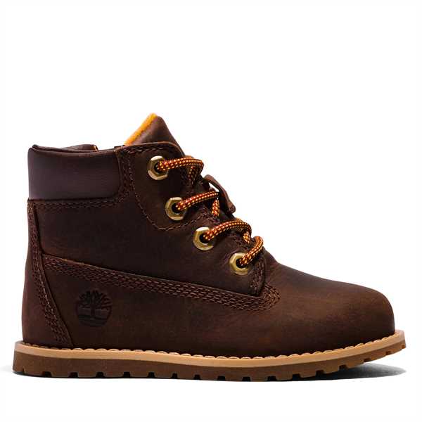 Šnurovacia obuv Timberland Pokey Pine 6In Boot With TB0A2NC39311 Hnedá