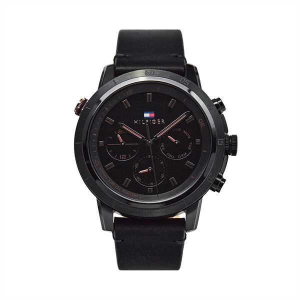 Hodinky Tommy Hilfiger Troy 1792110 Čierna