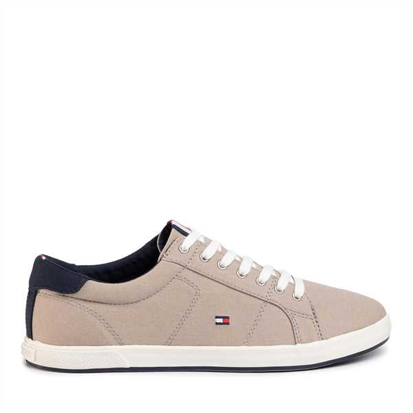 Tenisky Tommy Hilfiger Iconic Long Lace Sneaker FM0FM01536AEP Béžová