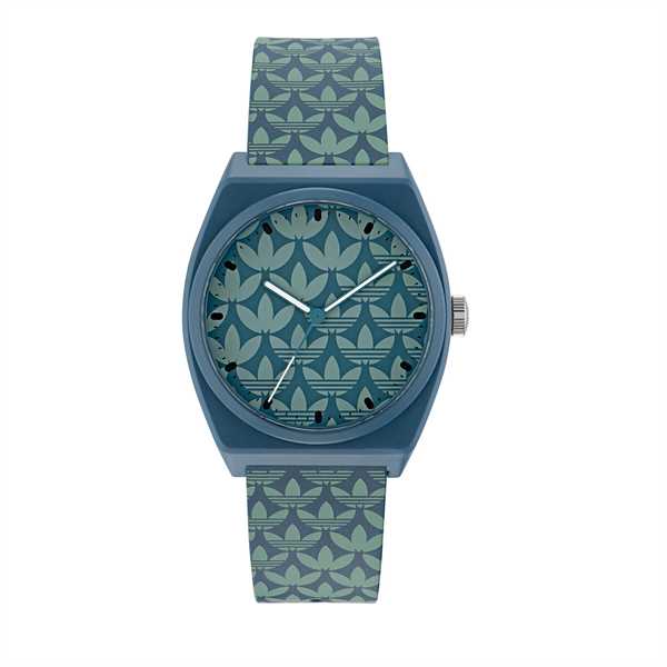 Hodinky adidas Originals Project Two GRFX Watch AOST23053 Modrá