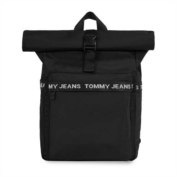 Ruksak Tommy Jeans Tjm Essential Rolltop Bp AM0AM11176 Čierna