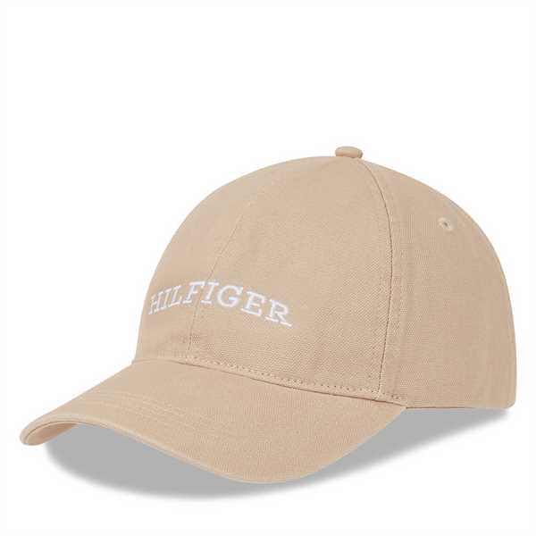 Šiltovka Tommy Hilfiger Th Monotype Soft 6 Panel Cap AM0AM12154 Béžová