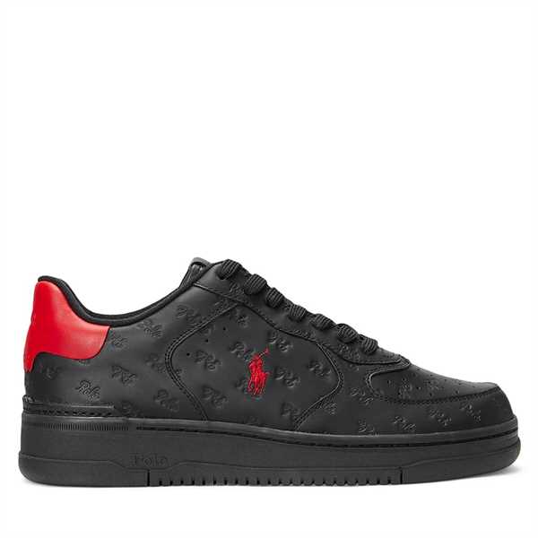 Sneakersy Polo Ralph Lauren 809913420002 Čierna