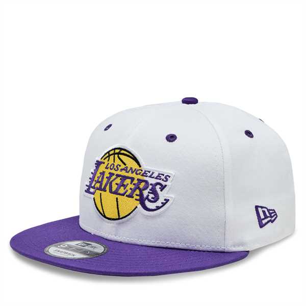 Čiapka New Era White Crown Patch 950 Lakers 60364274 Biela