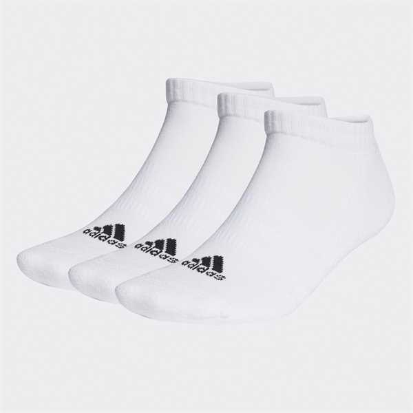 Ponožky Krátke Unisex adidas Cushioned Low-Cut Socks 3 Pairs HT3434 Biela