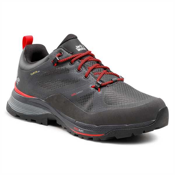 Trekingová obuv Jack Wolfskin Force Striker Texapore Low M 4038841 Sivá