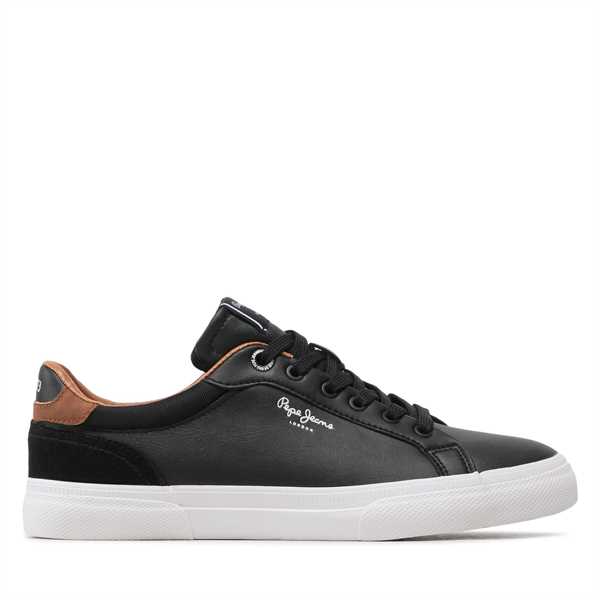 Sneakersy Pepe Jeans Kenton Court PMS30839 Čierna