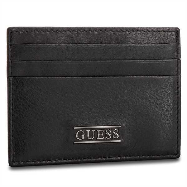 Puzdro na kreditné karty Guess New Boston Card Case SM2420 LEA25 Čierna