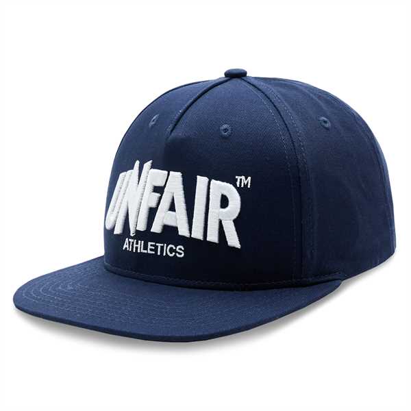 Šiltovka Unfair Athletics Classic Label Snapback UNFR16-082 Tmavomodrá