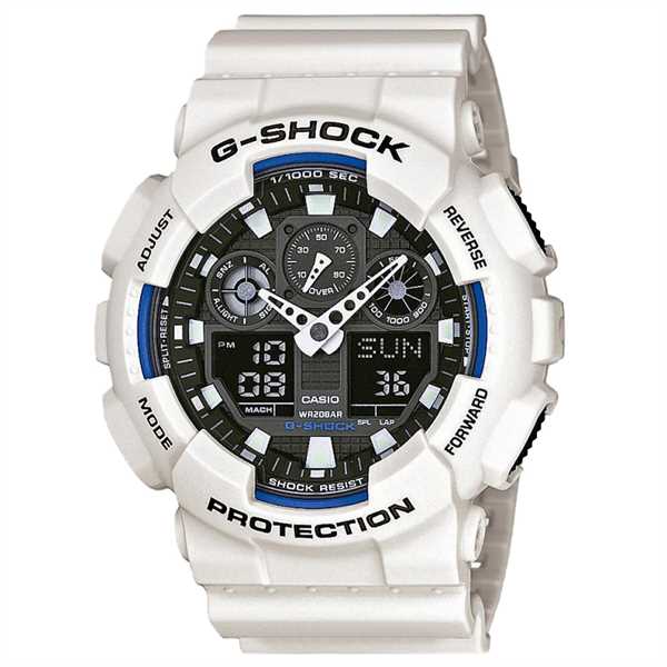 Hodinky G-Shock GA-100B-7AER Biela