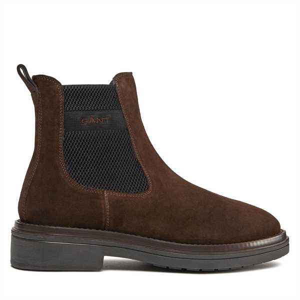 Členková obuv s elastickým prvkom Gant Boggar Chelsea Boot 27653331 Hnedá