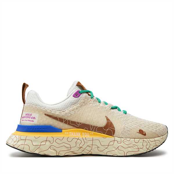 Bežecké topánky Nike React Infinity Run Fk 3 Prm DZ3025 001 Béžová