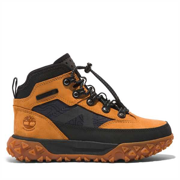 Šnurovacia obuv Timberland Gs Motion 6 Mid F/Lwp TB0A649C2311 Hnedá