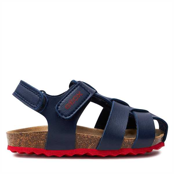 Sandále Geox B Sandal Chalki Boy B452QA 000BC C0735 M Tmavomodrá