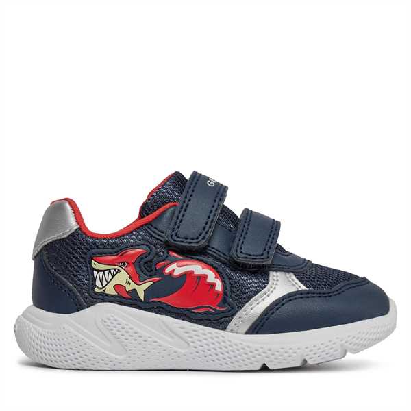 Sneakersy Geox B Sprintye Boy B454UA 01454 C0735 M Tmavomodrá