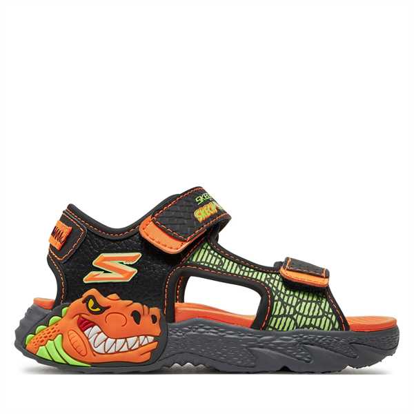 Sandále Skechers Creature-Splash- 400614L/BKOR Čierna