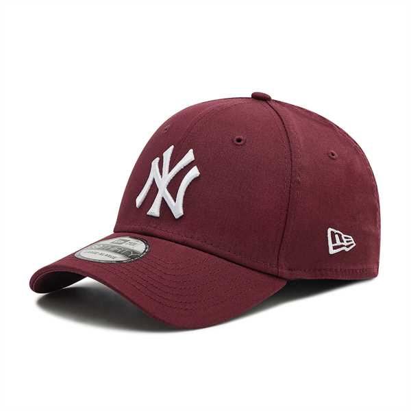 Šiltovka New Era New York Yankees Essential Maroon 39Thirty 12523891 Bordová