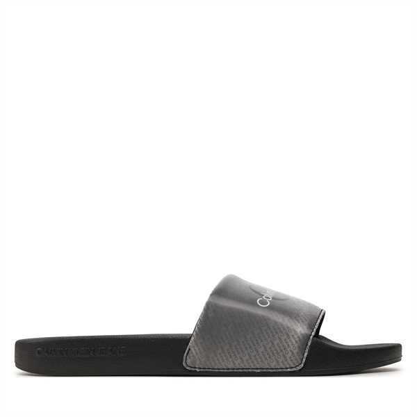 Šľapky Calvin Klein Jeans Slide Lenticular YM0YM00953 Čierna