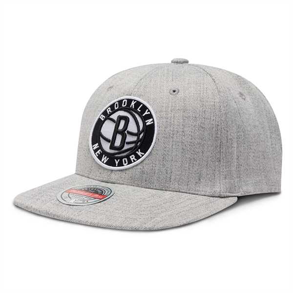 Šiltovka Mitchell & Ness NBA Team Heather Nets HHSS3273 Sivá