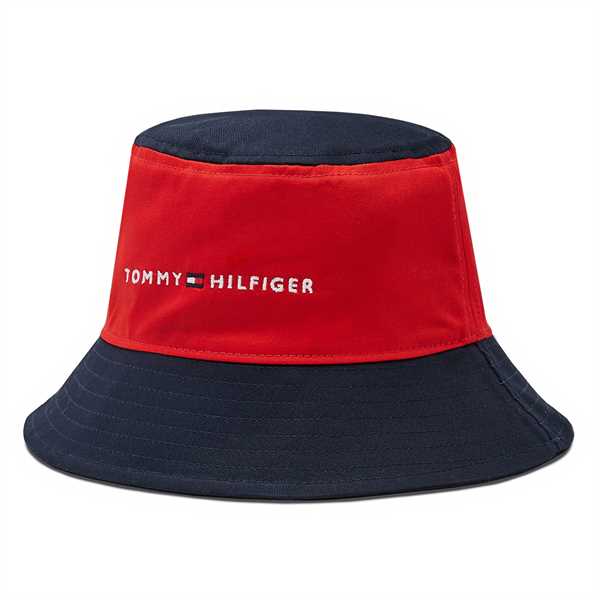 Klobúk typu bucket Tommy Hilfiger Essential Bucket AU0AU01625 Červená