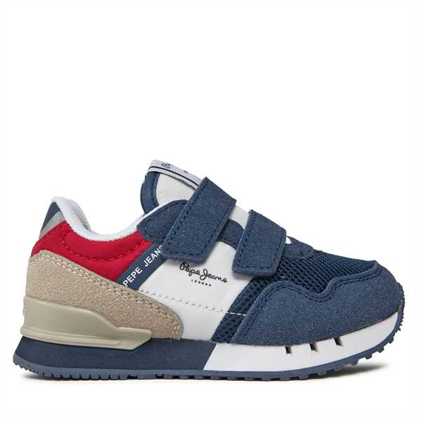 Sneakersy Pepe Jeans London Urban Bk PBS40004 Tmavomodrá