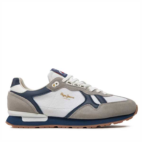 Sneakersy Pepe Jeans Brit Retro M PMS40004 Sivá