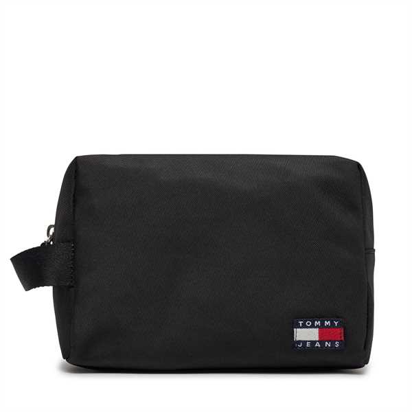 Kozmetická taštička Tommy Hilfiger Tjm Ess Daily Nylon Washbag AM0AM12079 Čierna