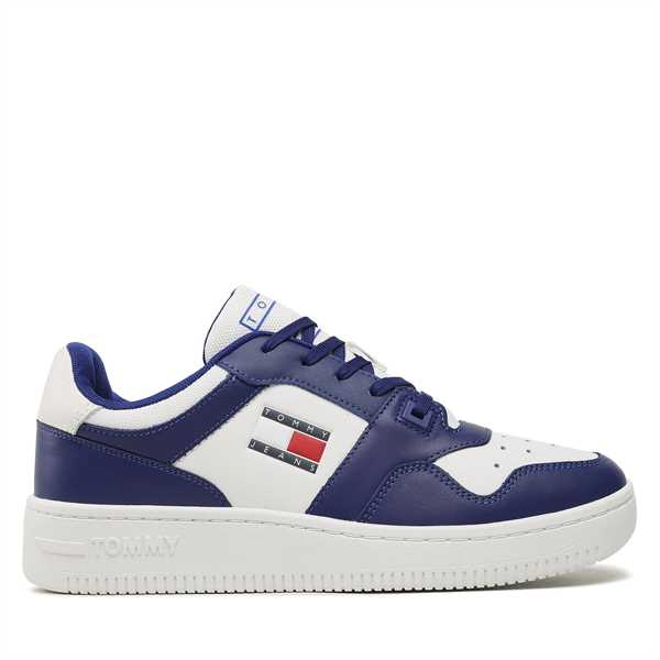 Sneakersy Tommy Jeans Tjm Basket Color EM0EM01215 Tmavomodrá