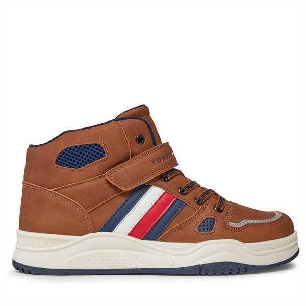 Sneakersy Tommy Hilfiger T3B9-33107-1355582 D Hnedá