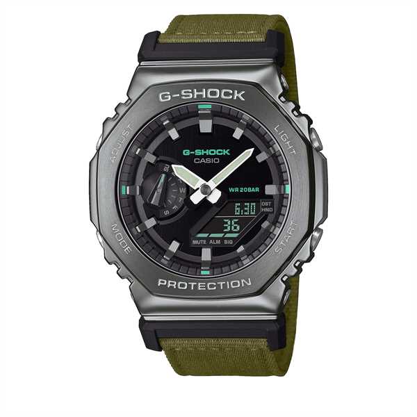 Hodinky G-Shock GM-2100CB -3AER Kaki