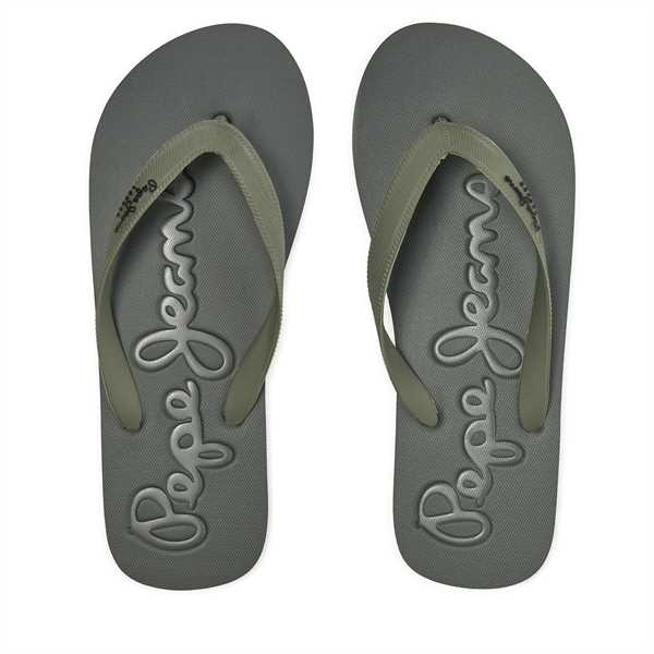 Žabky Pepe Jeans Bay Beach Basic M PMS70142 Kaki