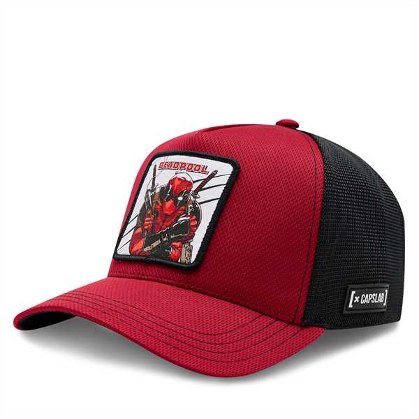 Šiltovka Capslab Marvel Capslab Trucker CL/MAR6/1/CT/BAD1 Bordová