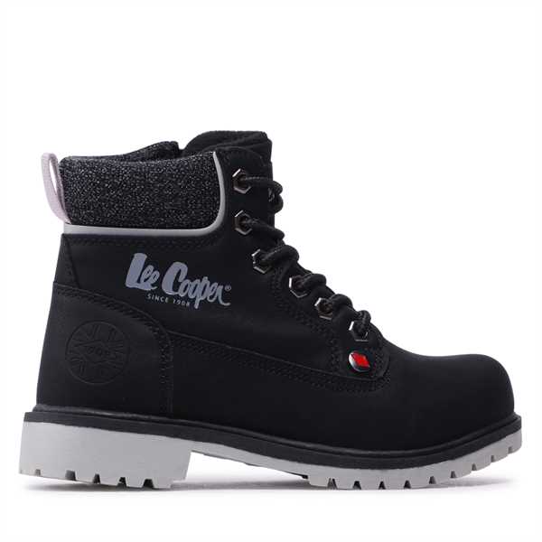 Outdoorová obuv Lee Cooper LCJ-22-01-1491K Čierna