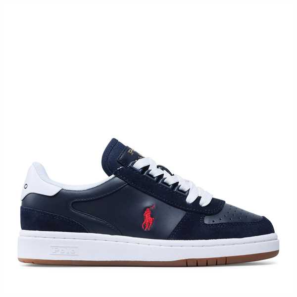 Sneakersy Polo Ralph Lauren Polo Crt Pp 809834463003 Tmavomodrá