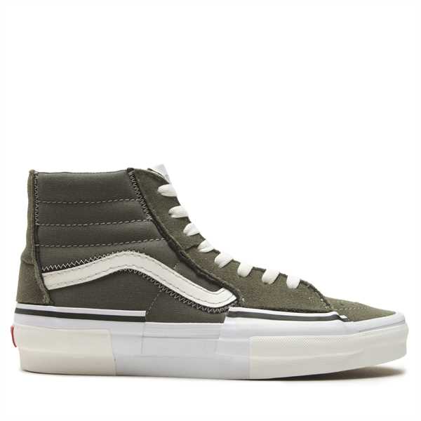 Sneakersy Vans Sk8-Hi Reconst VN0005UKOLO1 Zelená